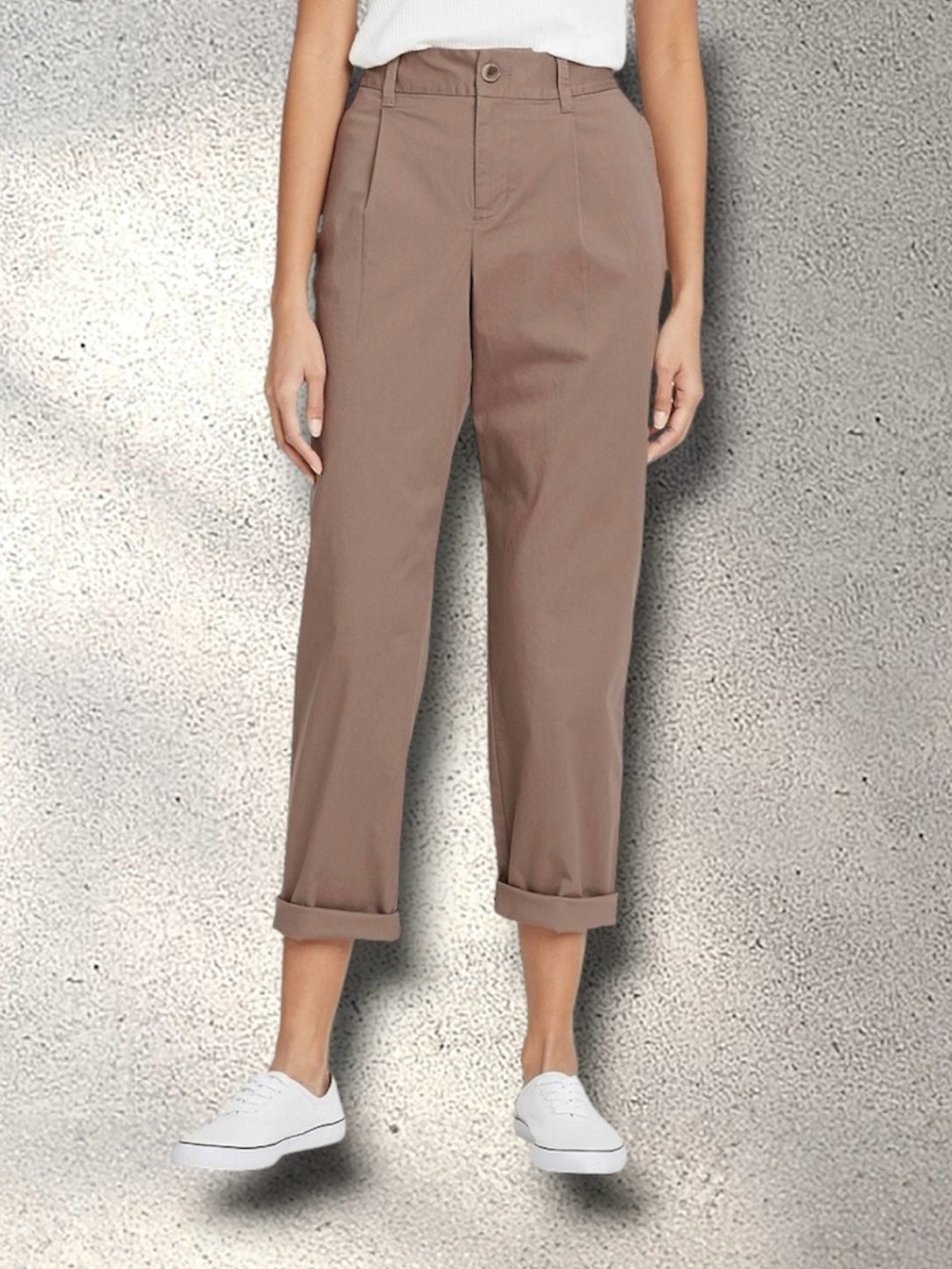 A New Day High Rise Straight Leg Ankle Pants Small
